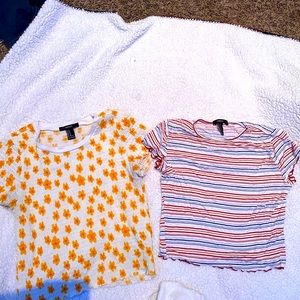Forever 21 crop tops bundle